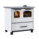 Italiensk vedspis La Nordica Family 4.5 vit, 7.5kW | Vedspisar / Vedspisar med ugn |  |