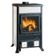 Italiensk braskamin La Nordica Rossella R1, vit, 9kW | Braskaminer |  |