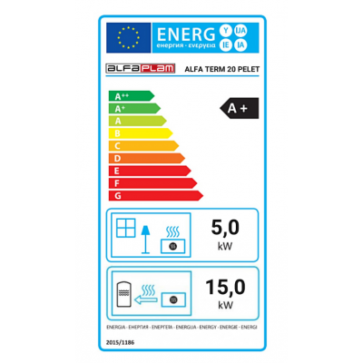 Vattenmantlad pellets spis Alfa Plam Alfa Term 20 Pellet Vit, 20kW - Produktjämförelse