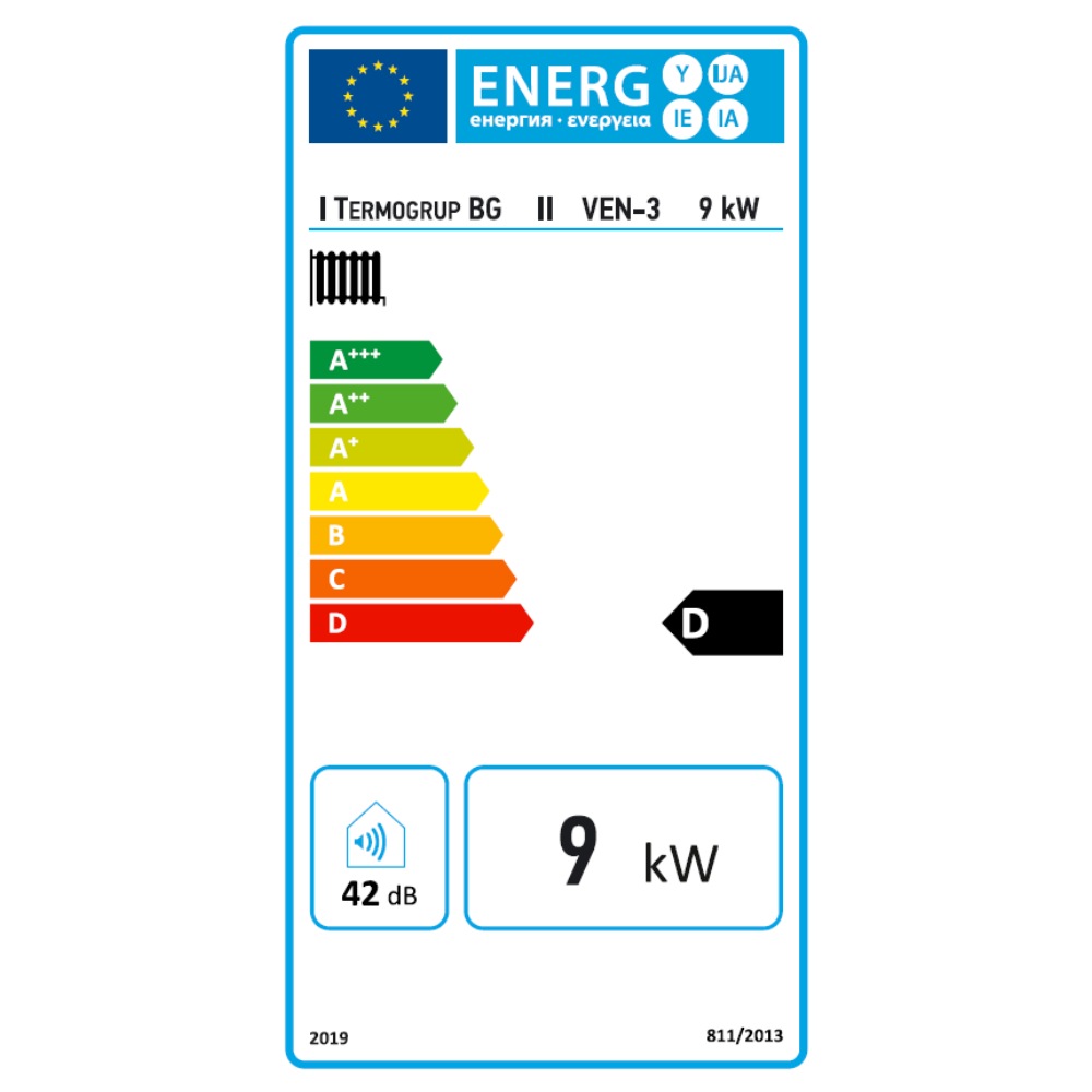 Elektrisk värmepanna för uppvärmning Balkan Energy VEN-3, 9 kW med WILO-pump och display | Elpannor |  |