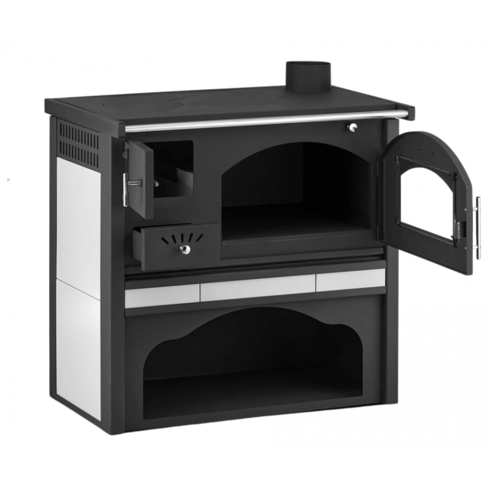 Vedspis med ugn Zvezda Classic GF Keramik, 5,7 kW | Vedspisar / Vedspisar med ugn |  |
