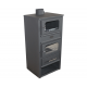 Braskamin med ugn Zvezda MF, 10.9 kW | Braskaminer |  |