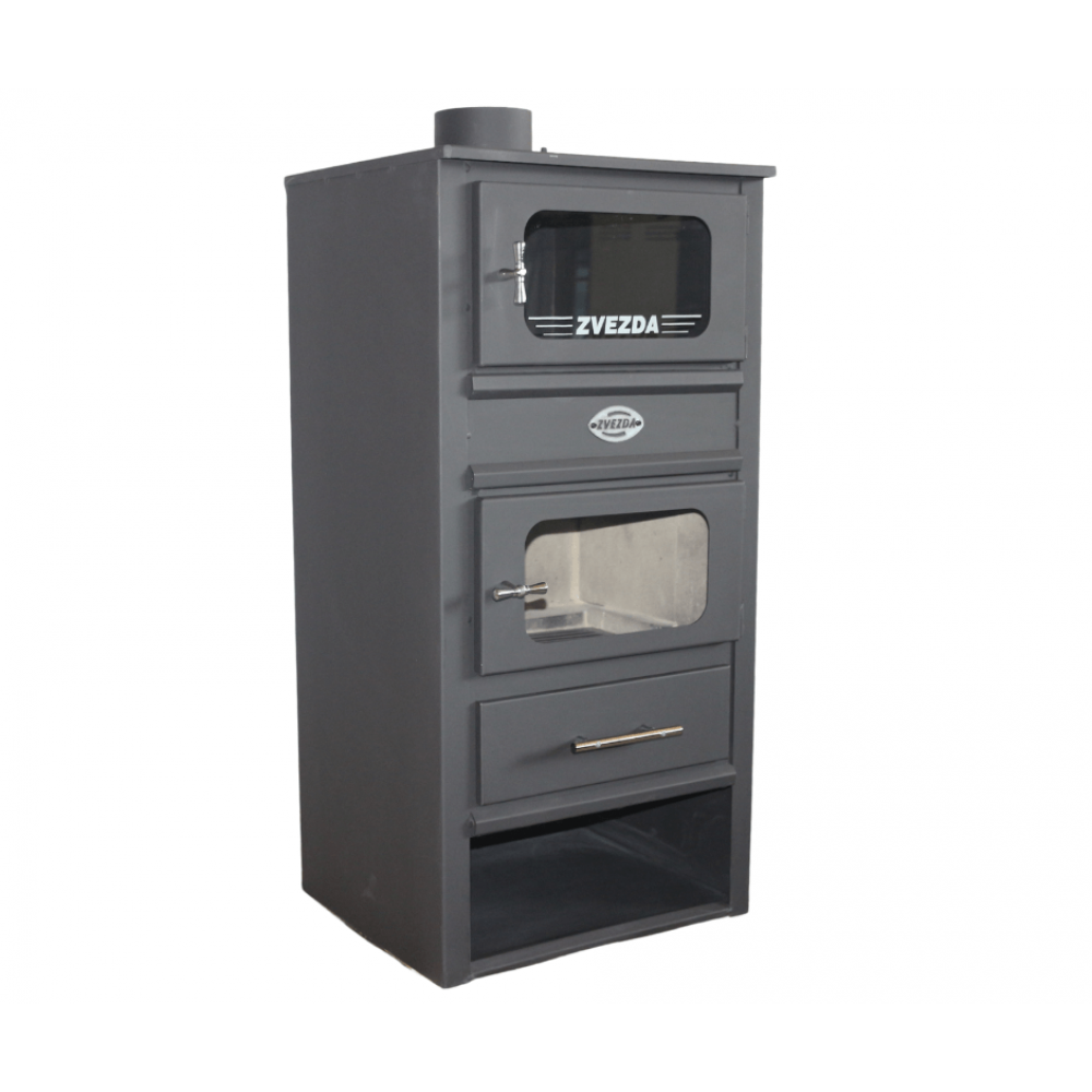 Braskamin med ugn Zvezda MF, 10.9 kW | Braskaminer |  |