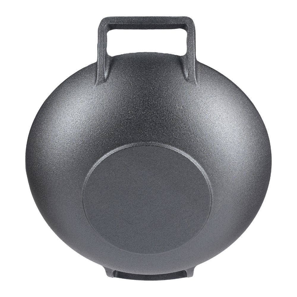 Gjutjärnspanna wok, Ф36 | Platt gjutjärnspanna | Gjutjärnspanna |
