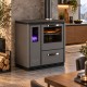 Oljekamin med spis Balkan Energy MASINA, 10kW | Oljekaminer |  |