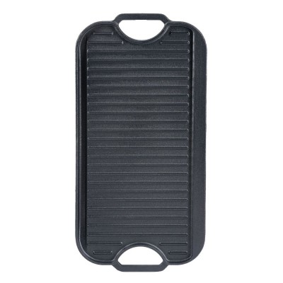 Dubbelsidig gjutjärn grillplatta, 51x26 cm - Produktjämförelse