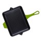 Emaljerad gjutjärnspanna grill Hosse, Bamboo, 26x32cm | Gjutjärnspanna grill | Gjutjärnspanna |