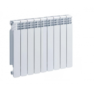 Radiator i aluminium Helyos H600, 9 delar 1602W - Radiatorer i aluminium