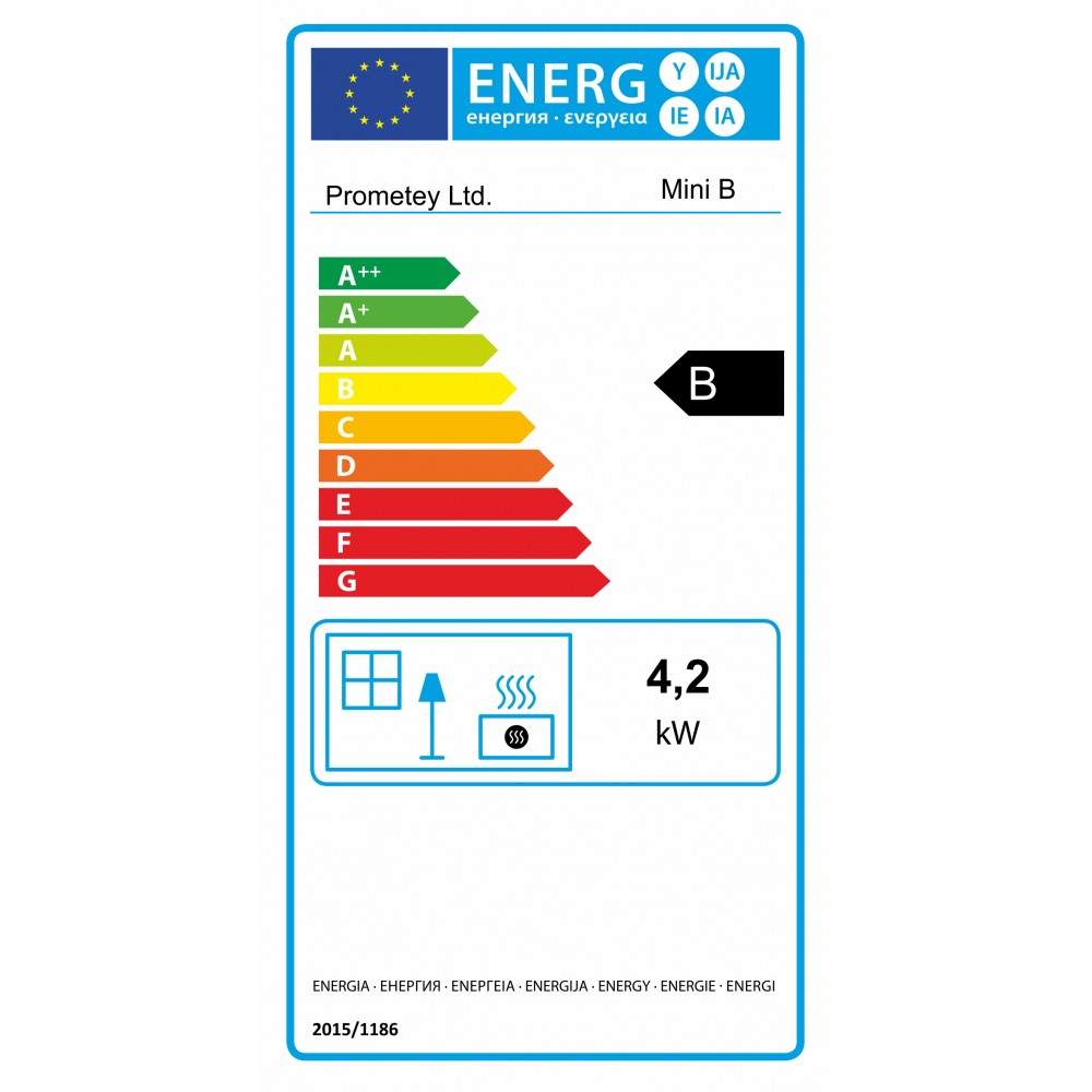 Braskamin Prometey Mini B, 4.2kW | Braskaminer |  |