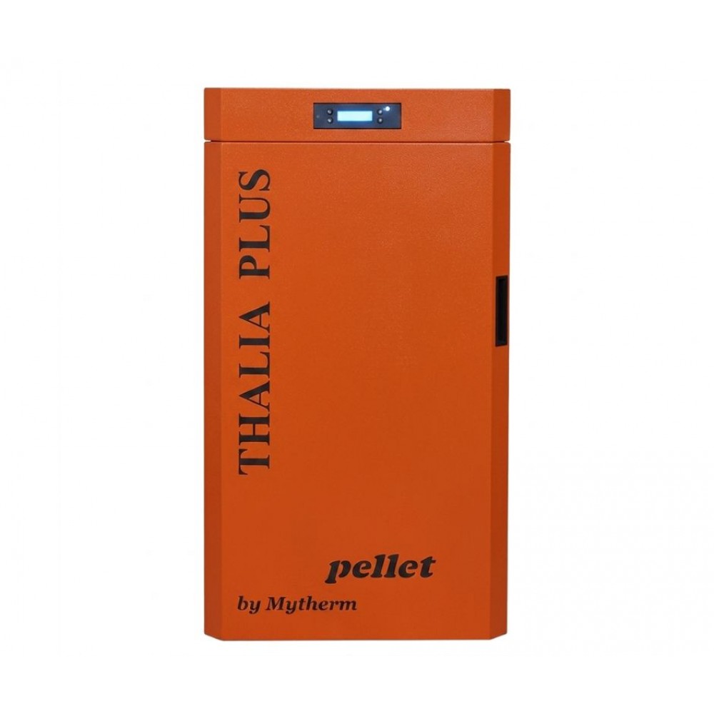 Pelletspanna Mytherm Thalia Plus 60 orange, 60kW | Vattenmantlade pelletskaminer | Pelletskaminer |