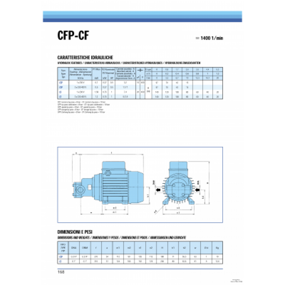 Kugghjulspump SAER - CFP |  |  |