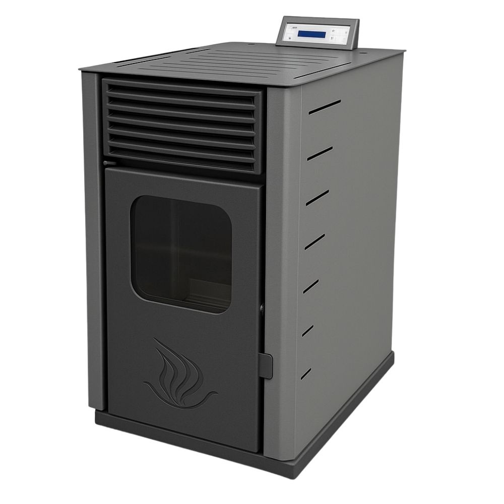 Pelletskamin Mytherm Angela TA 25 grå, 25kW | Pelletskaminer Pelletskamin Mytherm Angela TA 25 grå, 25kW | Pelletskaminer |  |