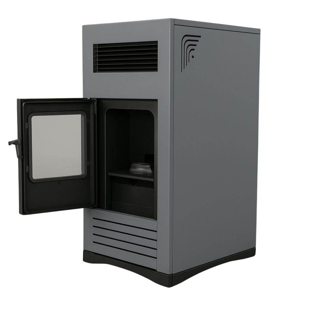 Pelletskamin Mytherm Angela TA 10 PRO grå, 10kW | Pelletskaminer Pelletskamin Mytherm Angela TA 10 PRO grå, 10kW | Pelletskaminer |  |