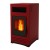 Pelletskamin Mytherm Angela TA 14 PRO röd, 14kW