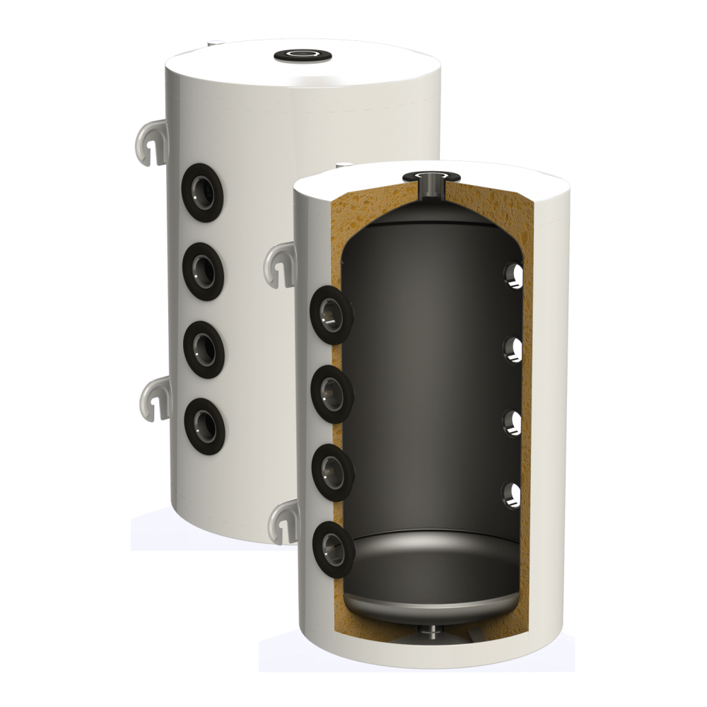 Ackumulatortank Sunsystem, Model PSM 100, Kapacitet 100L Kärl | Ackumulatortankar |  |