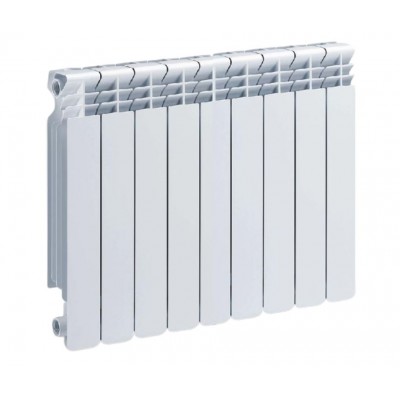 Radiator i aluminium Helyos Evo H700, 9 delar 1800W - Radiatorer i aluminium