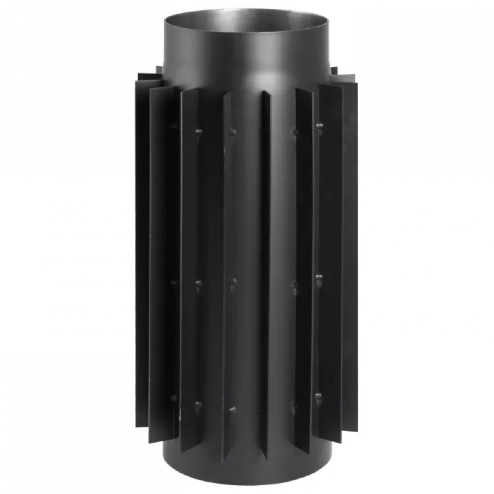 Radiator PARKANEX, Stål, Svart, Ø 130 mm, Tjocklek 2 mm | Spisrör | Skorstenar |