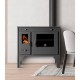 Vedspis med ugn Prometey Retro Eco, 7kW |  |  |