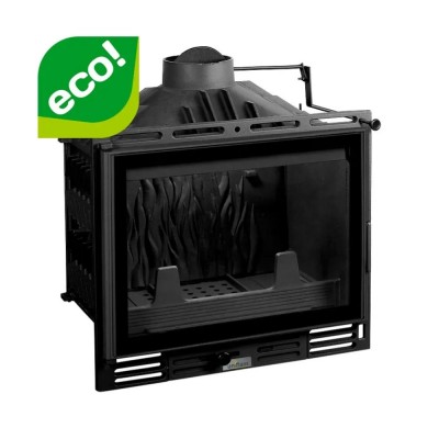 Insatskamin UNIFLAM 600 PLUS ECO med spjäll och lufttillförsel, 8 kW - Produktjämförelse