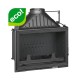 Insatskamin UNIFLAM 700 LUX ECO med spjäll och lufttillförsel, 12 kW | Gjutjärnskaminer | Braskaminer |