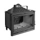 Insatskamin UNIFLAM 700 OPTION ECO med spjäll och lufttillförsel, 10 kW | Gjutjärnskaminer | Braskaminer |