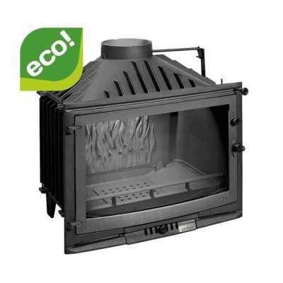 Insatskamin UNIFLAM 700 SELENIC ECO med spjäll och uteluftsanslutning, 10 kW - Produktjämförelse
