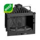 Insatskamin UNIFLAM 700 STANDARD ECO med spjäll, 10 kW | Gjutjärnskaminer | Braskaminer |