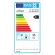 Insatskamin UNIFLAM 860 EVO PBS med varmluftskanaler och uteluftsanslutning, böjt glas, vänstersida, 15 kW | Braskaminer |  |