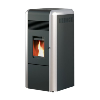 Vattenmantlad pelletskamin Alfa Plam Dino, 17kW - Alfa-Plam