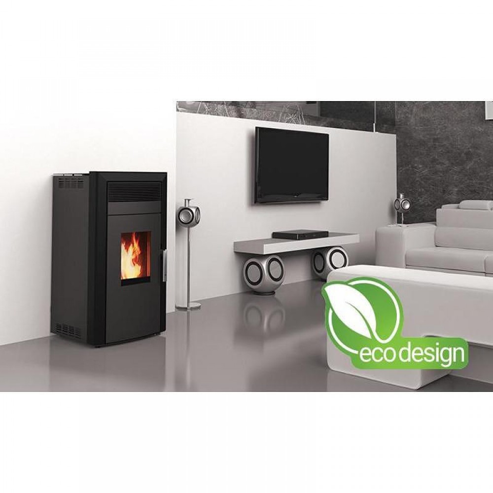 Vattenmantlad pelletskamin Alfa Plam Commo 15 Svart, 15kW | Vattenmantlad pelletskaminer Vattenmantlad pelletskamin Alfa Plam Commo 15 Svart, 15kW | Vattenmantlad pelletskaminer | Pelletskaminer |