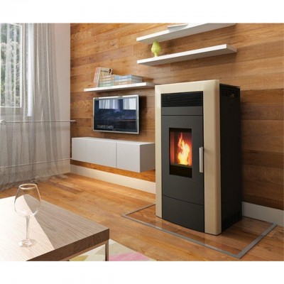 Vattenmantlad pelletskamin Alfa Plam Commo, 22.5kW - Produktjämförelse