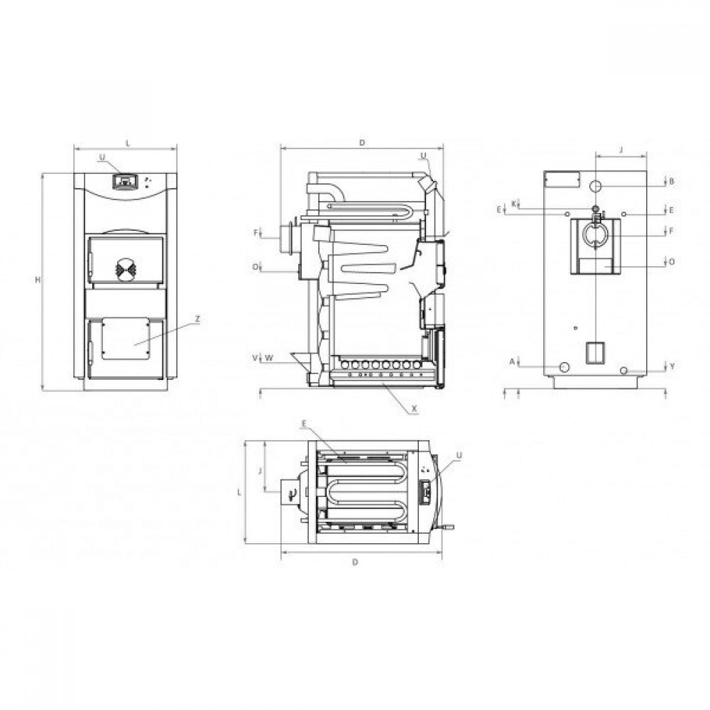 Vedpanna BURNiT NWB PRIME 20, 20kW | Vedpannor | Ved |