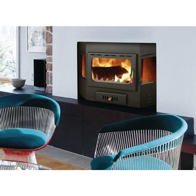 Vattenmantlad kamininsats Prity A W16, 21 kw - Prity