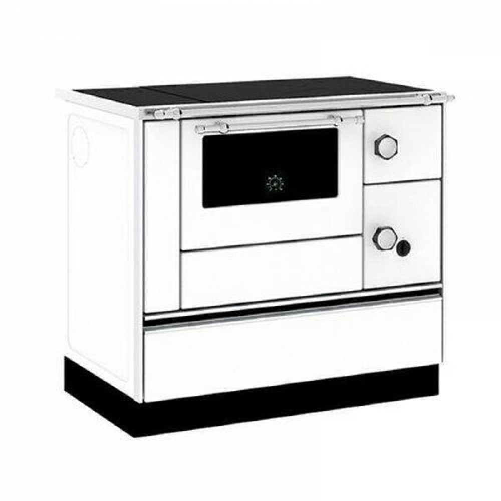 Vedspis med ugn Alfa Plam Alfa 90 H Favorit Vit, 6,4 kW | Vedspisar / Vedspisar med ugn |  |