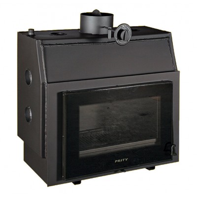 Vattenmantlad kamininsats Prity P W18 TV, 23.5 kw - Vattenmantlad kamininsats
