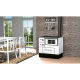 Vedspis med ugn Alfa Plam Regular 46 Vit, 5 kW | Vedspisar / Vedspisar med ugn |  |