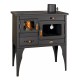 Vedspis med ugn Prity 1P34L, 10.1kW | Vedspisar / Vedspisar med ugn |  |