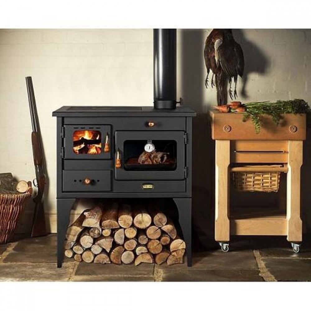 Vedspis med ugn Prity 1P34L, 10.1kW | Vedspisar / Vedspisar med ugn |  |