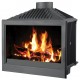 Insatskamin Victoria Bordeaux  (Ingen spjäll), 14 kW | Luftinsatskaminer | Insatskaminer |