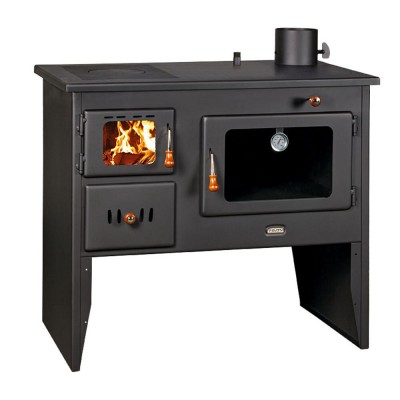 Vattenmantlad vedspis med ugn Prity 1P41 W12, 16.1kW - Produktjämförelse