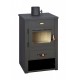 Braskamin Prity K12, 10,4 kW | Luftbraskaminer | Braskaminer |