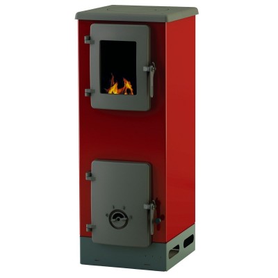 Braskamin Alfa Plam Vulkan S, Röd, 4 kW  - Produktjämförelse