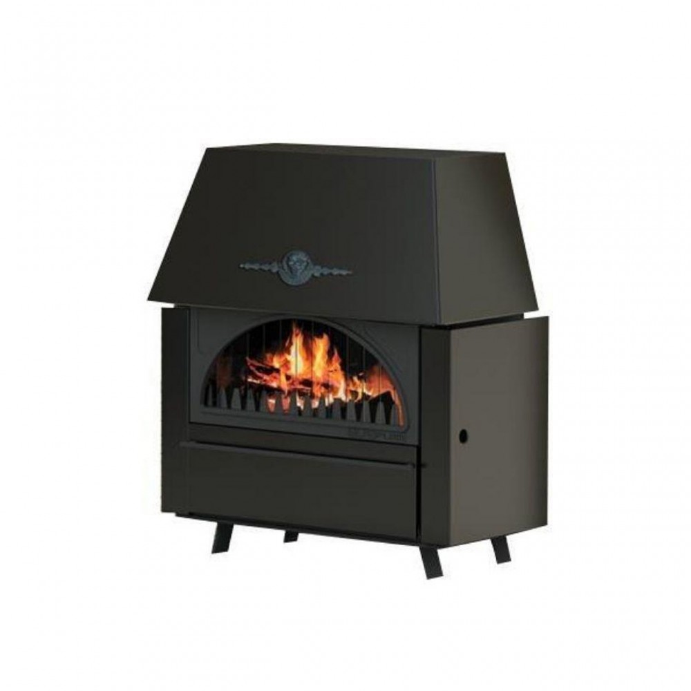 Braskamin Alfa Plam Rustikal, 11 kW | Luftbraskaminer | Braskaminer |