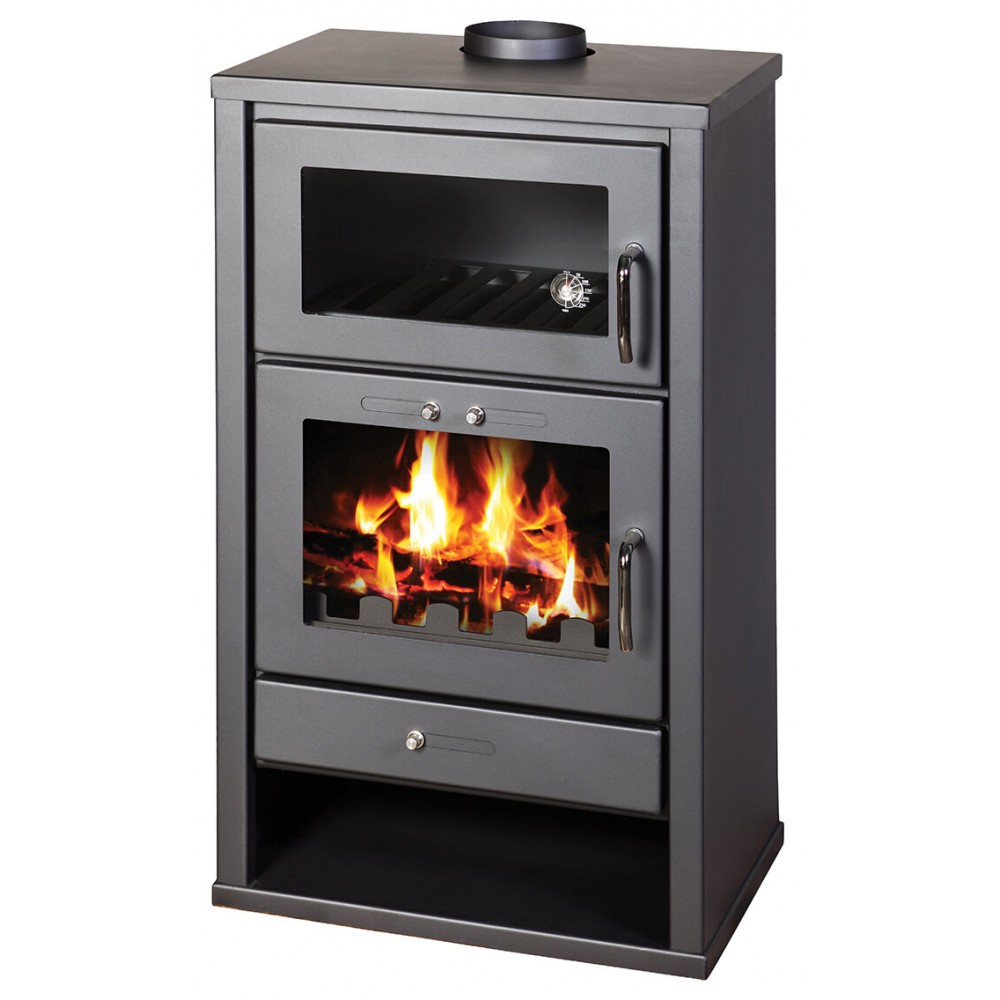 Wood burning stove with oven Balkan Energy Triumph F 15kW, Log | Wood Burning Stoves | Stoves |