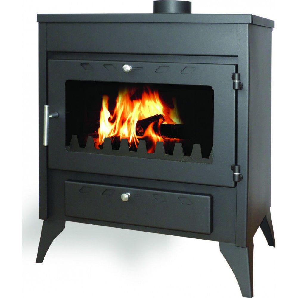 Wood burning stove Zvezda Kapriz 13kW, Log
