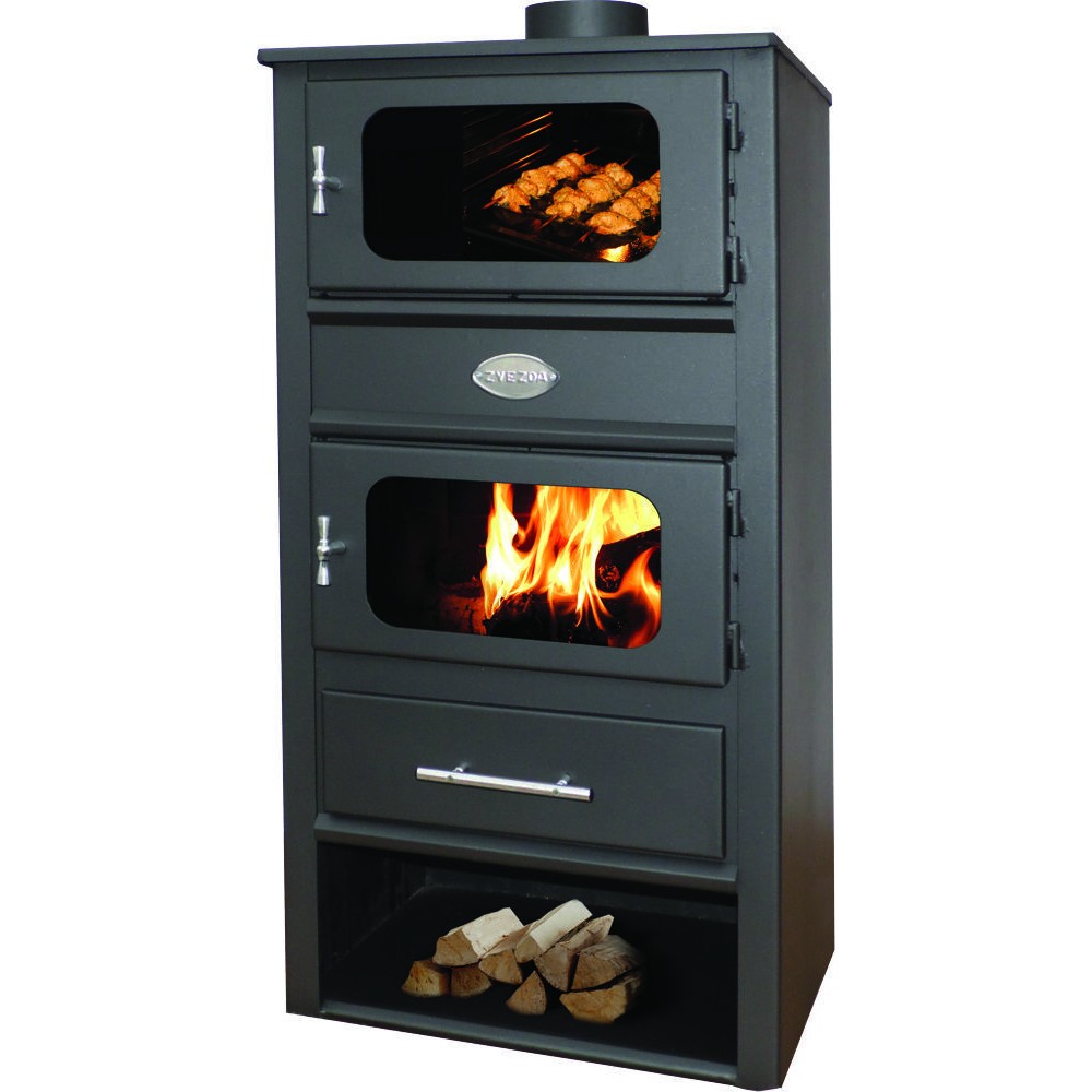 Wood burning boiler stove with oven Zvezda MF VR 9, 17.2kW