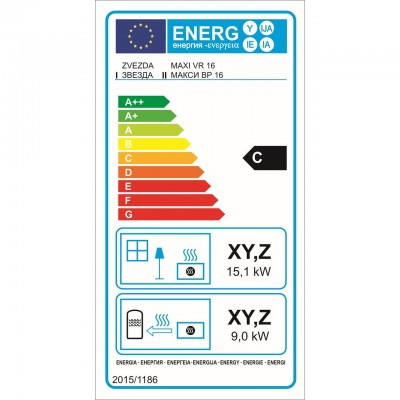 Multi Fuel Stove With Back Boiler Zvezda Maxi VR 16, 24.1kW - Produktjämförelse