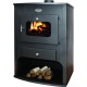Multi Fuel Stove With Back Boiler Zvezda Maxi VR 16, 24.1kW