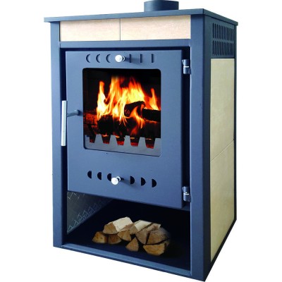 Multi Fuel Boiler Stove Zvezda 4 VR 12 C, 18.5kW - Braskaminer
