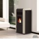 Vattenmantlad pelletskamin Alfa Plam Dino 27 Silver, 27kW | Vattenmantlad pelletskaminer | Pelletskaminer |